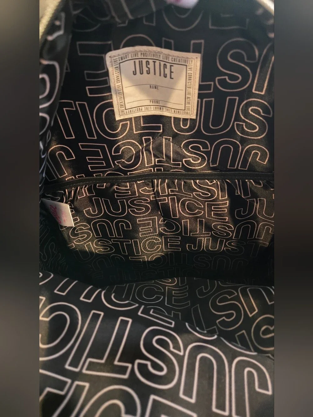 Justice Black Sequin Backpack – NWT/NWOT